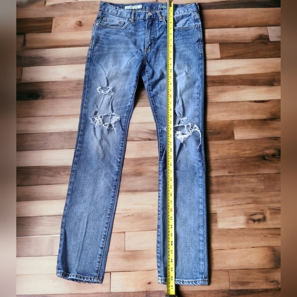 Gap Men's Distressed Skinny Jeans - Picture 4 of 7